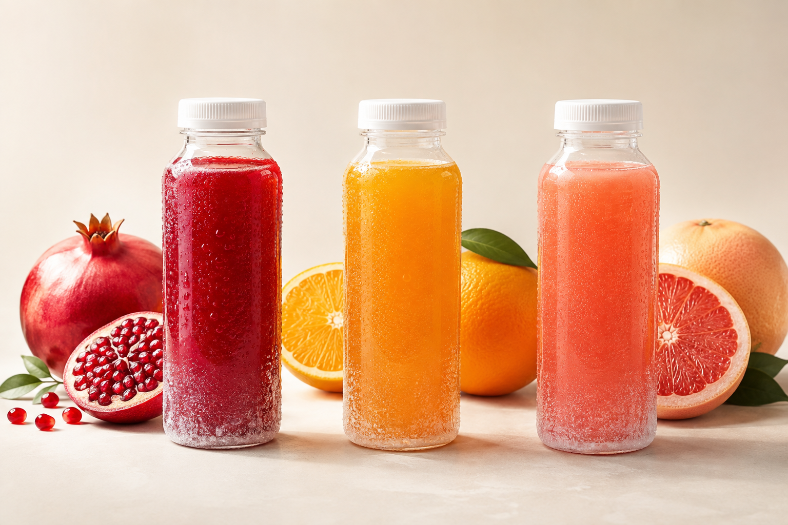 Cold-Pressed 100% Fruit Juice