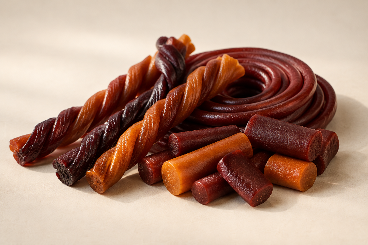 Fruit extrusions